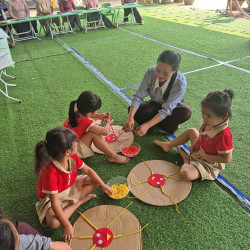 HOẠT ĐỘNG SINH HOẠT CHUYÊN ĐỀ TỔ TẠI TRƯỜNG MẪU GIÁO XÃ ĐẮC PRING