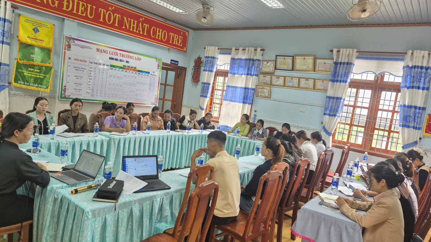 Hội nghị Ban đại diện cha mẹ trẻ Trường Mẫu giáo  xã Đắc Pringnăm học 2025 - 2026