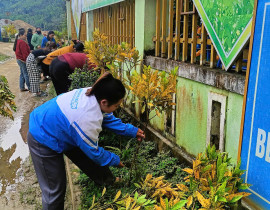 TẾT TRỒNG CÂY "ĐỜI ĐỜI NHỚ ƠN BÁC HỒ"